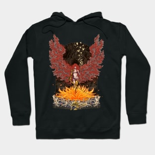 Scarlet Flower Hoodie